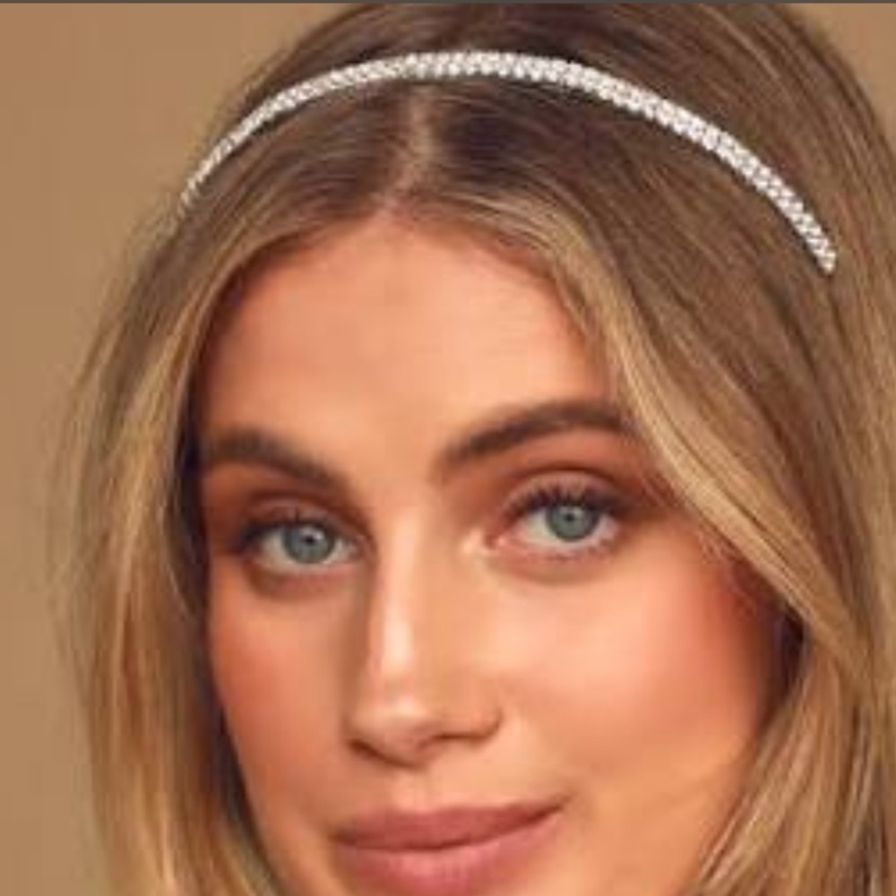 Woman’s studded silver head band DONATING SEPT 1st